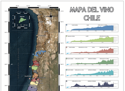 Mapa del Vino Chile