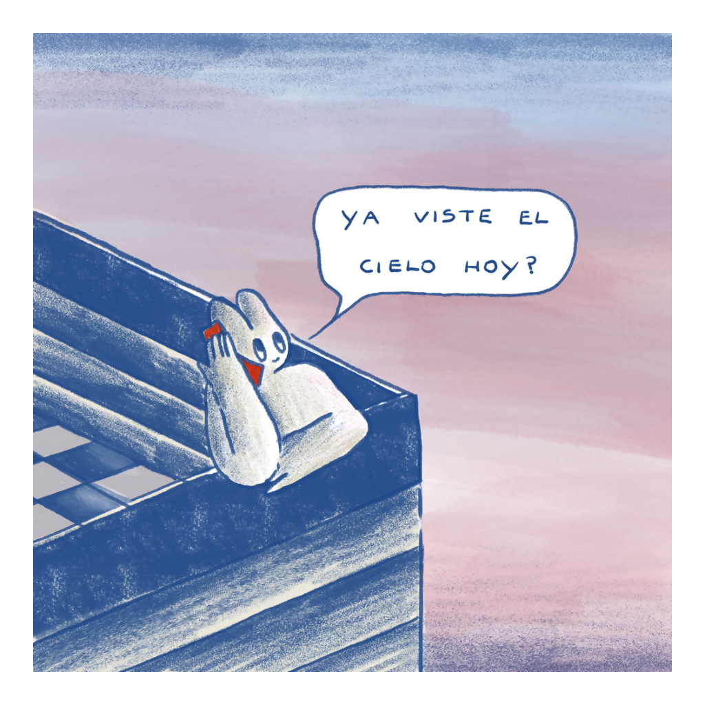 El cielo hoy