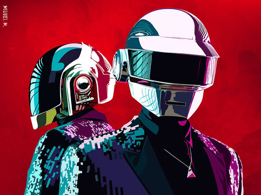 Daft Punk - Fan Art Poster