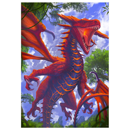 Dragon rojo Austral